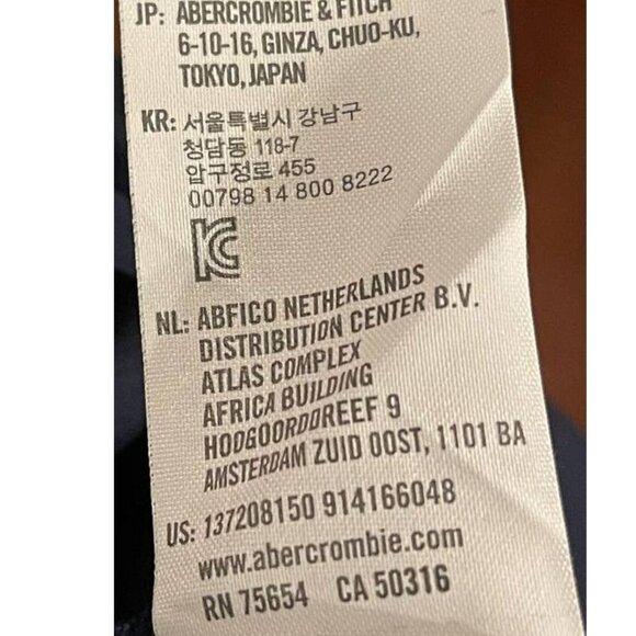 Abercrombie & Fitch Navy Beaded Boho Cami Spaghetti Strap Tank Top Size XS - Picture 14 of 15